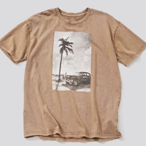 Car Graphic Mineral Wash Tee